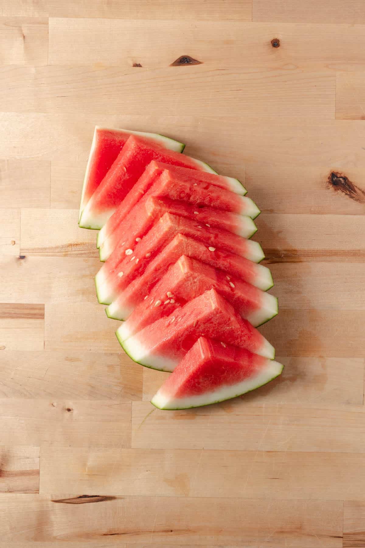 Watermelon slices.