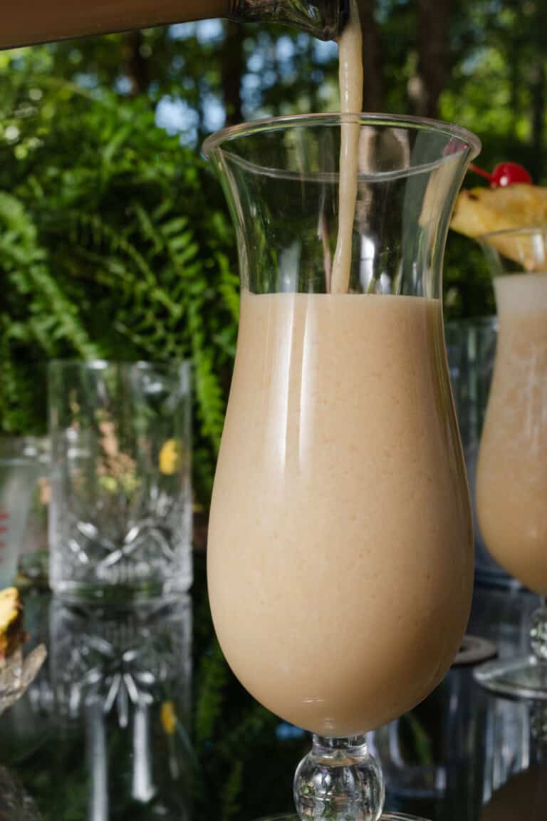 Piña Colada with Dark Rum & Fresh Pineapple - Mandi of the Mountains