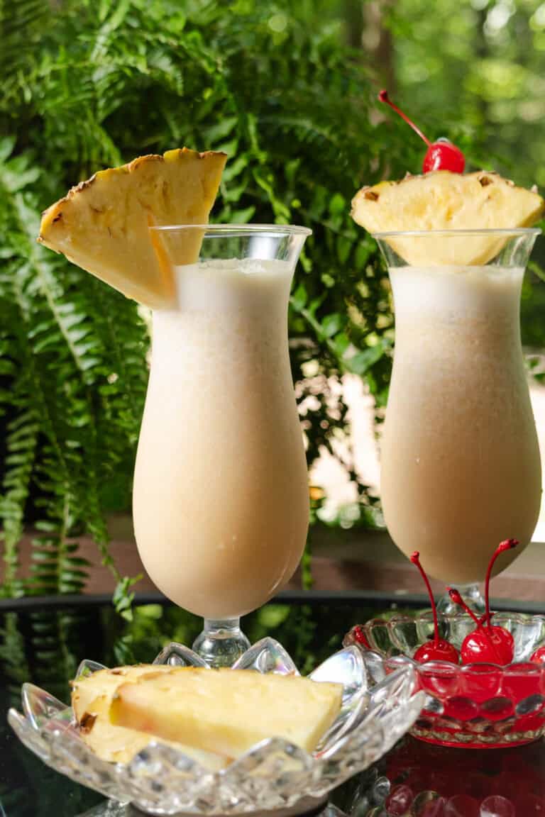 Piña Colada with Dark Rum & Fresh Pineapple - Mandi of the Mountains