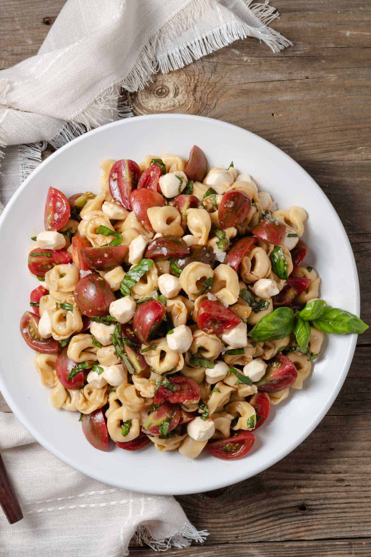 Tortellini Caprese Salad - Mandi of the Mountains