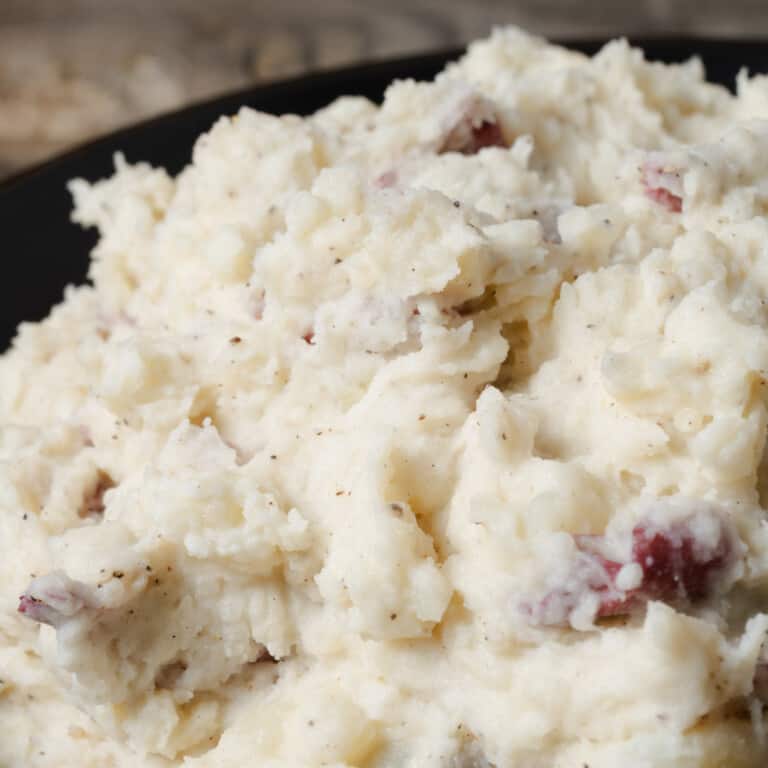 Creamy Smashed Potatoes with Sour Cream