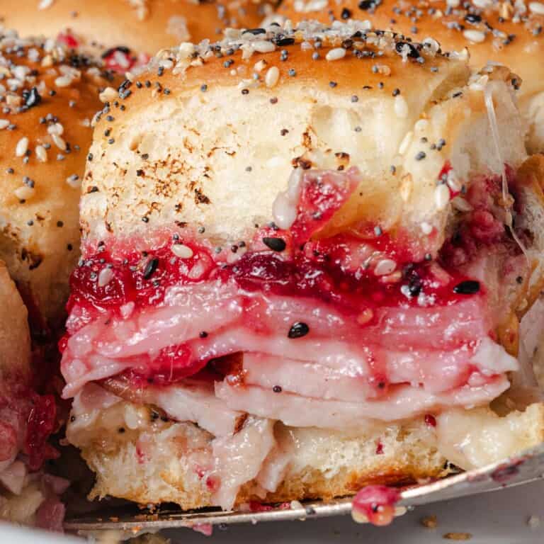 Turkey Cranberry Sliders