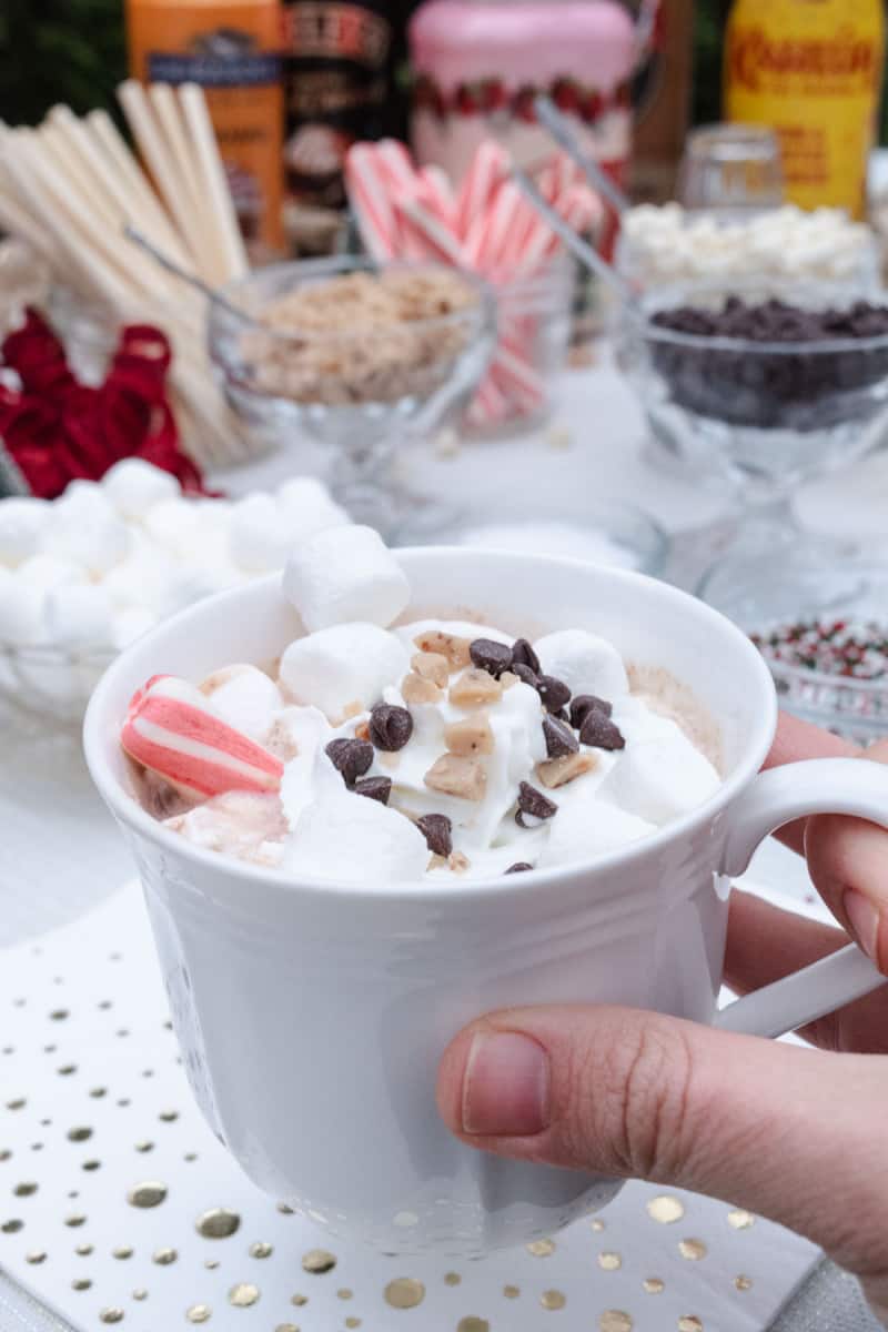 Hot Chocolate Bar Ideas - Mandi of the Mountains