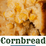 A pin depicting cornbread casserole.